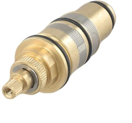 Thermostatic Cartridge Replacement For Shower Bar, H-10 Shower Valve Handle Spare Repair Kit, Solid Brass, For Mixing Valve Mixer Shower Bar