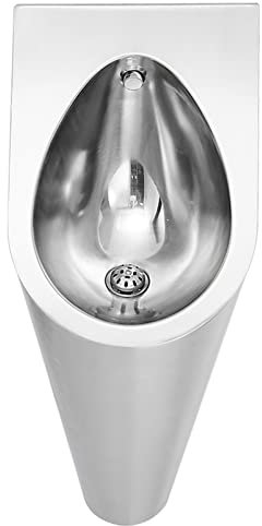 CCKUHN Bodenstehende Urinale aus Edelstahl, kommerzielle Standurinale mit intelligenter Induktion, berührungslose Urinale mit hocheffizienter Spülung