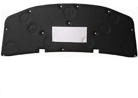 ASDGH Tapis insonorisant en Coton for Capot Moteur Avant, for Mercedes-Benz Classe A W177 A200 A180 2019 – 2021, Isolation phonique et Thermique Tapis d'isolation Thermique Et Acoustique(Schwarz)