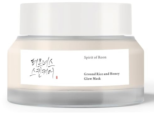 Ground Rice and Honey Glow Mask - Koreanische Gesichtsmaske für sanftes Peeling, Feuchtigkeit und strahlende Haut - für alle Hauttypen - Korean Skincare 테르네스 스킨케어