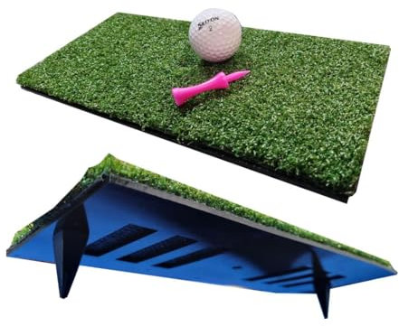 Golfplus 2024 Divot Action Golf Winter Fairway Mat Short Pile Winter Rules