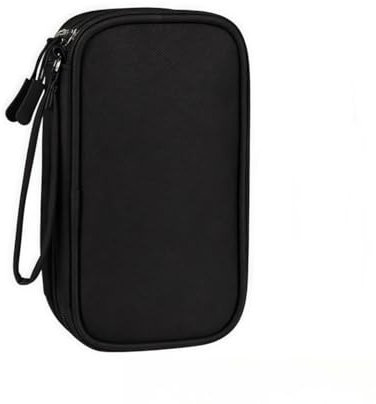 Zhenghebuy Organizador Cables Viaje,Bolsa Universal de Viaje Impermeable,Electronics Accessories Bolsa Organizadora,Organizador Electrónico(Negro)