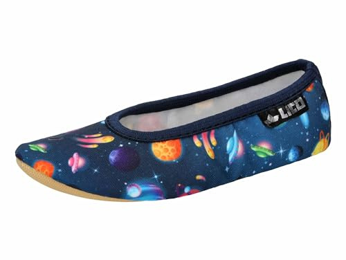 Lico Mädchen Gymnastikschuh Gymnastikschuh G1 Style, Marine Lemon, 39EU
