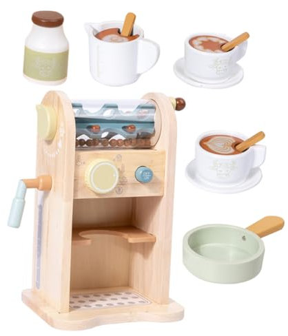 UPKOCH Teractive Boys and Girls Coffee Maker Toy 1 Set Play Kitchen Drip Filter Cup Educational