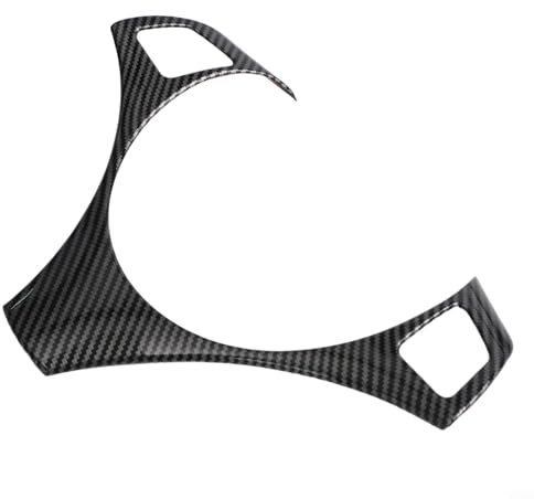 MoSundi Rivestimento interno per volante dell'auto, per BMW E87 E90-E93, design in fibra di carbonio 2006-2012
