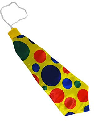 Jumbo-Krawatte mit Punktemuster