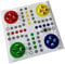 Spieltz 51811: Ludo Reisespiel/Reise-Ludo - Rollbares Spiel, Spielplan auf LKW-Plane, abwaschbar und robust