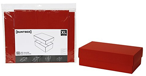 Buntbox 72-17 - Kartonage Set, Größe XL, Rubin