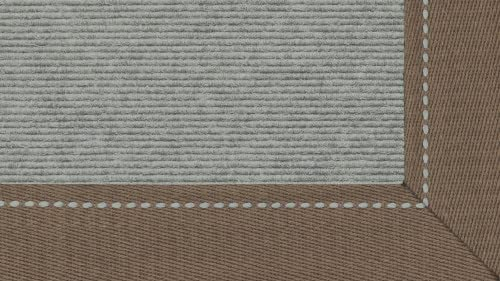 Tretford Teppiche mit Bordüre aus Leinen 4 Meter Breit Farbe tretford Leinenbordüre Lh_515_648, Größe 400cm