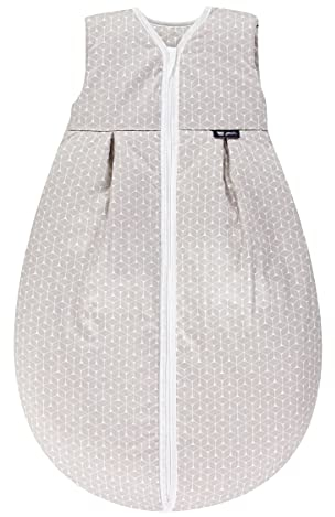 Alvi Kugelschlafsack Thermo | Baby-Schlafsack ärmellos | Winterschlafsack wattiert Außensack 2,5 TOG | Schlafsack