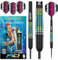 RED DRAGON Peter Wright Snakebite World Champion Torpedo SE 25 Gram Professionelles Dart-Set mit Flights and Shafts (Stems)