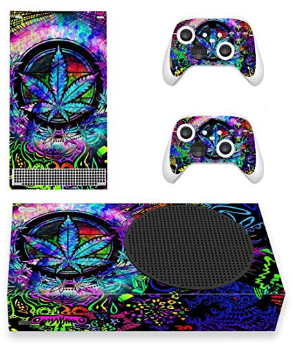 PlayVital Skin für Xbox Series S, Aufkleber Vinyl-Skins Schutzfolie Wrap Abziehbild Abdeckung Stickers Folie für Xbox Series S Konsole Controller-Farbiges Blatt