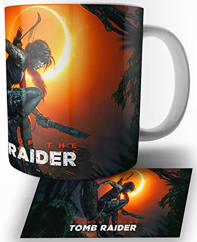 Shadow Of The Tomb Raider Lara Croft Keramik Becher 325ml Tasse Mug