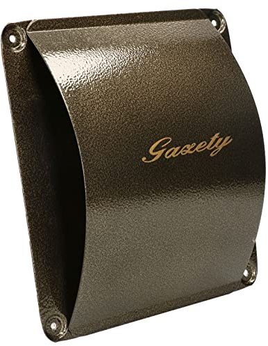 KOTARBAU® Zeitungshalter für Wandmontage Zeitschriftensammler aus Metall Antik-Gold