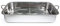 Tradineur - Bandeja de horno con asas abatibles y grill, acero inoxidable, fuente rectangular para asar con rejilla, rustidera de cocina, 40 cm