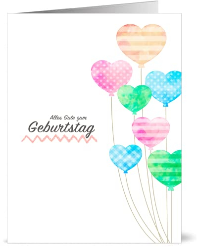 Extra große (A4-Format) Geburtstagskarte