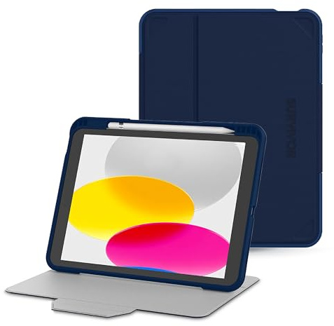 Survivor Rugged Folio für iPad 10,9 Zoll (10. Generation), Dunkelblau (GIPD-034-BLU)
