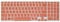MiNGFi Silicone Keyboard Cover for HP Victus 16.1 16-d0000 16-e0000(2021) - Pink