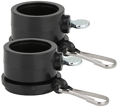 Sharplace 2 Stück Fahnenmast-Clips, Hardware für Ösenflaggen, 360° drehbar, Karabinern, wetterfest, langlebig, Fahnenmast-Halteringe, 1,15 Zoll