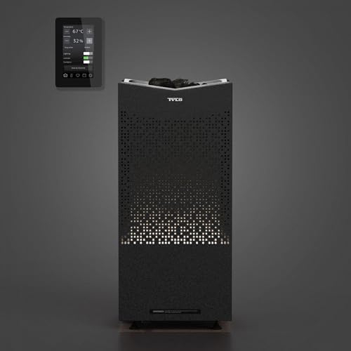 Tylö Crown Combi Elite 8 Premium - Stufa per sauna con evaporatore, 8 kW, con controllo WiFi