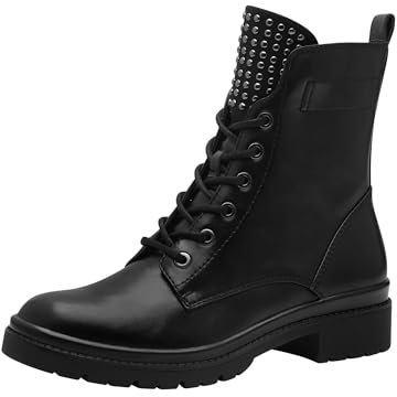 Tamaris Damen Stiefel Vegan schwarz 42