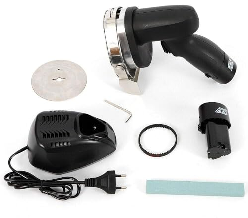 SOPERIT Couteau à kebab électrique 80 W acier inoxydable pour couper l'agneau, bœuf,poulet Rechargeable