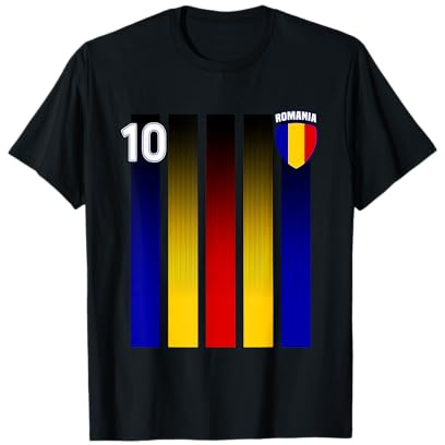 Rumänien Geschenk für Romania Fußball Soccer T-Shirt