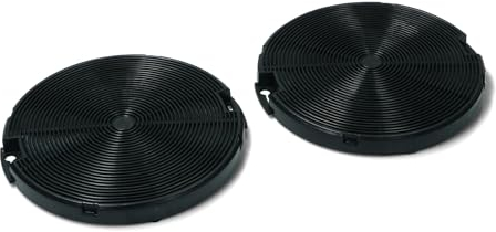 KGA Supplies 2-Pack Cooker Hood Carbon Filters Compatible With Faber FLEXA, FLEXA VITRO, INTRA, INCA SMART, VALUE