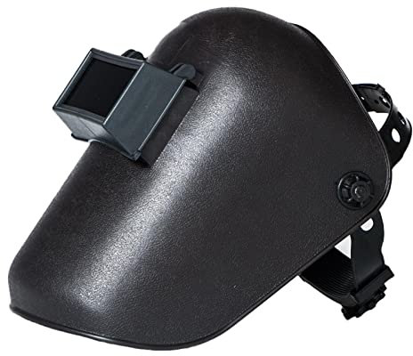 UHCPVHQQQ Welding Hood Arc Welding Helmet Shade 8 Flip Up Protective Face Shield Hood MIG Black