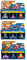 Monster Jam, Marvel Mini Monster Truck 9-Pack, Collectible Die-Cast Mini Monster Trucks, 1:87 Scale, Kids Toys for Boys Ages 3 and Up