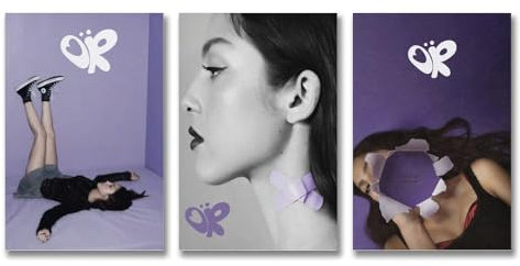 Olivia Poster, Rodrigo, Musikalbum, Vintage-Poster, Leinwand, Poster, Zimmer, ästhetisch, Festival, Familie, Schlafzimmer, Dekoration, Wandkunst, Zuhause, 20 x 30 cm, 3 Stück, Stil 2