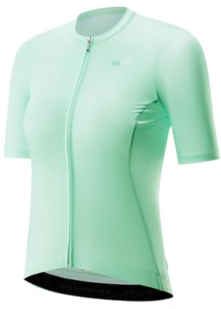 ROCKBROS TVI Radtrikot Damen Kurzarm Atmungsaktiv | Fahrradtrikot, Fahrradbekleidung, Cycling Jersey, Sportshirt, Sommer, für Rennrad Mountainbike Frauen