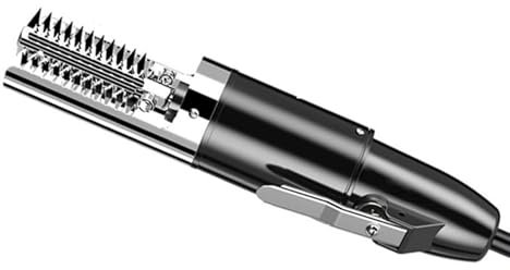 VoOqo Electric Fish Scaler Remover,Electric Fish Scaler, Cordless Electric Fish Scales Remove 2 Cutter Heads, 360° waterproof Powerful Motor 2 Battery black Wired