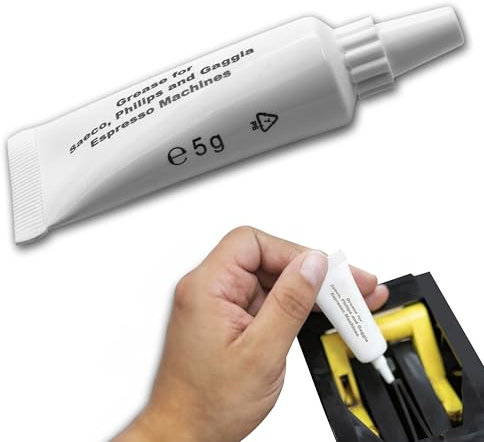 GIANTO Lubricante para máquinas de café compatible con Saeco, Philips y Gaggia – Grasa líquida universal para máquinas expreso automáticas con boquilla – 5 gramos