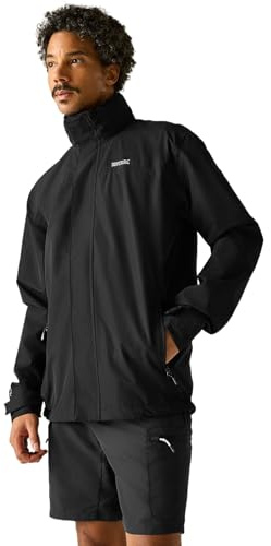 Regatta Herren Mens Matt Ii Outdoor Active Jackets Waterproof Shell Regenmantel (1er Pack)