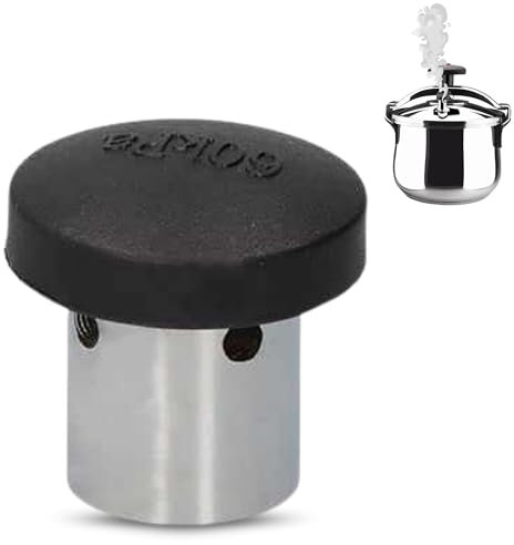 CHEFZOCO Válvula para Olla Presión, Válvula Giratoria para Olla a presión, Compatible con Monix Classic, Alza Melisa, Lacor Clásica, Magefesa Favorit 13 y Magefesa Inoxstar