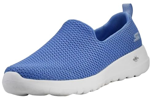 Skechers Women's Go Walk Joy Cushioning Sneakers, Periwinkle, 4 UK