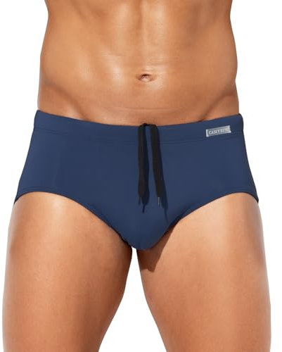 Casey Kevin Slips de Bain Homme Maillot Bain Swim Briefs Réglable Taille Basse Short Natation Bikini