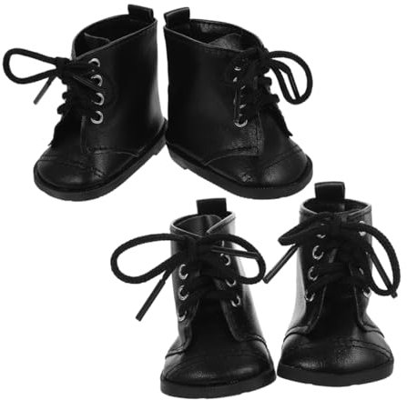 UPKOCH Stiefelspielzeug – 2er-Pack Modische Und Entzückende Stiefel Für Puppen Puppenhaus-ankleidezubehör Mit Vielseitigen Spielszenarien