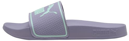 PUMA Unisex Leadcat 2.0 H Slide Sandal, Lilac Luster-Mint Jelly, 39 EU, Lilac Luster Mint Jelly, 39 EU
