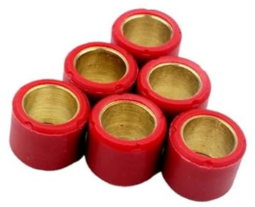 MKVAXR Jeu de galets de variateur for scooter 16x13mm 4g 4.5g 5.5g 6g 7g, for modèles 50cc Buxy Elyseo Elystar Jetforce Looxor Ludix 2 Vivacity Masses de galets de variateur pour scooter(BLACK 16x13mm