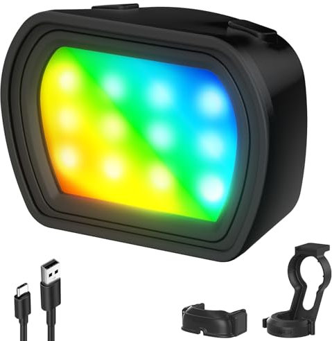 NEEWER BASICS Luce RGB Magnetica Compatibile con DJI OSMO Pocket 3 Gimbal Camera e Creator Combo Accessori, Luce di Riempimento LED Ausiliaria Ricaricabile USB C da 1W per Selfie Vlog Video, M21C