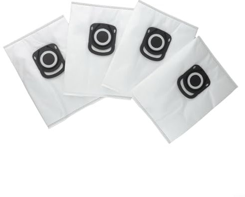 Zilimontt Sacchetti di raccolta della polvere in tessuto non tessuto, compatibili con X-Plorer Serie 75 S+, parti di ricambio per robot aspirapolvere, accessori per aspirapolvere (4 pezzi)