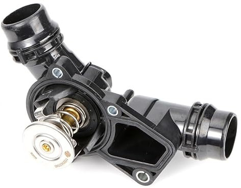 Termostato de coche Termostato de refrigerante del motor del automóvil con carcasa/apto for BMW E46 E39 E36 E83 E53 E60 X3 X5 Z3 Z4 320i 323i 325i 11531437040 Carcasa de Termostato