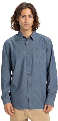 Quiksilver Yosemite Chambrayls - Langärmliges Hemd - XL - Blau.