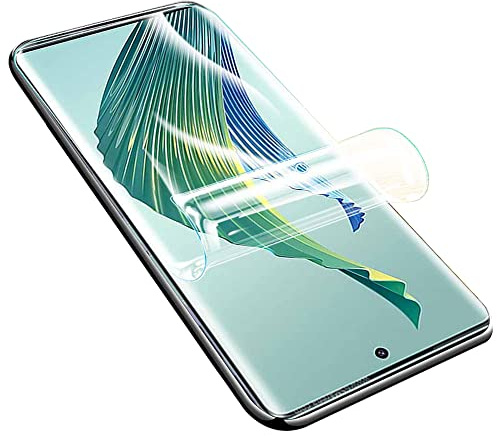 PORRVDP 2 Pièces Films de Protection d'écran en Hydrogel pour Honor 200 Pro/Honor 300 Pro, Protection d'écran en TPU Souple Transparent - Sans verre trempé