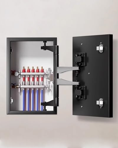Elitix Revisionsklappe Trockenbau Magnetisches Revisionsklappen-Set für Fliesen, Wandöffnungs-Trockenbau-Revisionsklappe für Wohnungsbüro, Kabeldurchführungsklappe(45x60cm/18x24in)