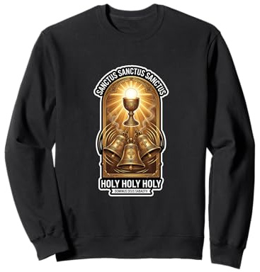 Consécration eucharistique Traditionnelle Latine Messe Catholique Sweatshirt