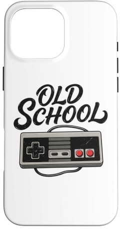 Hülle für iPhone 16 Pro Max Video Game Controller Old School Graphic
