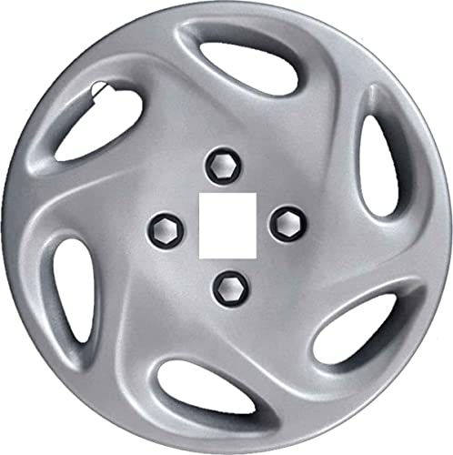 Juego de 4 tapacubos de 14 pulgadas, con logotipo cromado